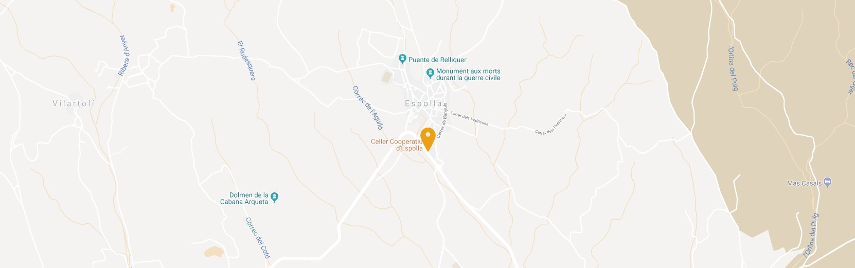 Celler Espolla a Google Maps